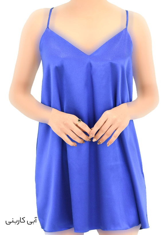 پیراهن ساتن ساده