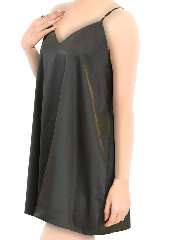 پیراهن ساتن ساده