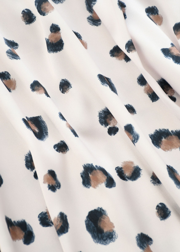 پیراهن ساتن طرح دار