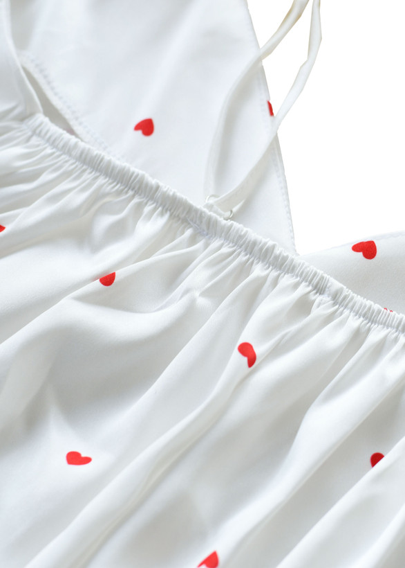 ست سه تیکه ساتن طرح دار