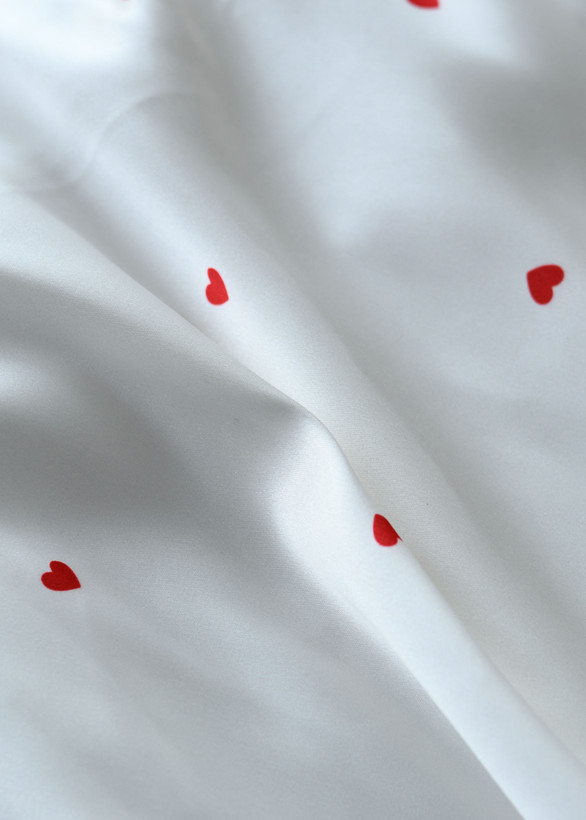 ست سه تیکه ساتن طرح دار