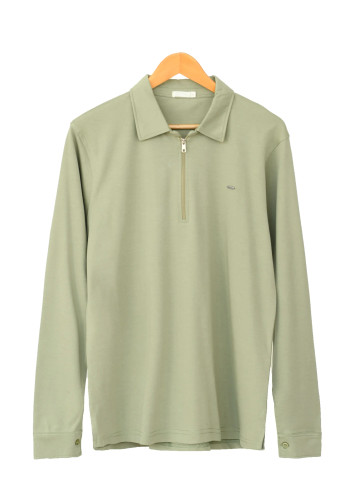 بلوز مردانه نیم زیپ