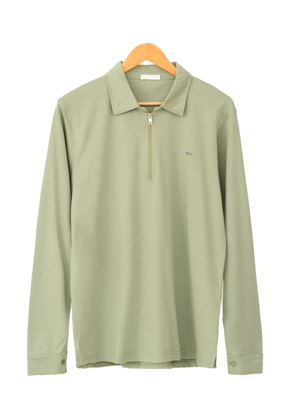 بلوز مردانه نیم زیپ