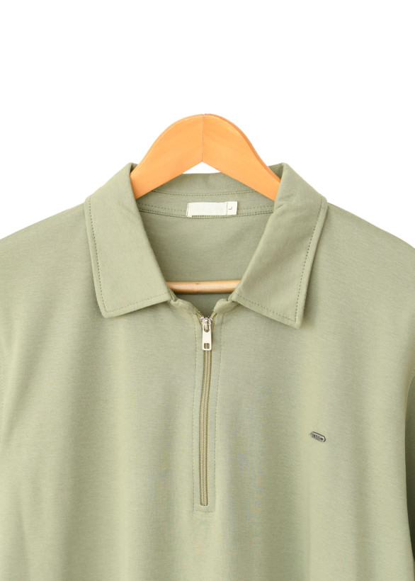 بلوز مردانه نیم زیپ