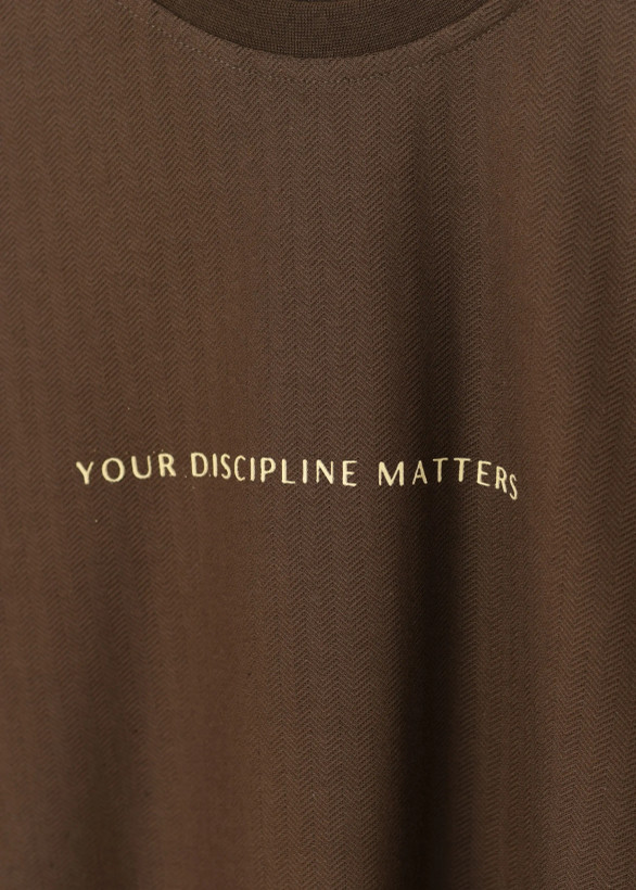 بلوز مردانه یقه گرد آستین بلند طرح دار