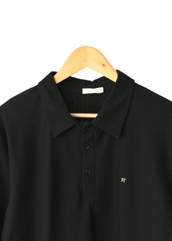 بلوز مردانه یقه دار آستین بلند