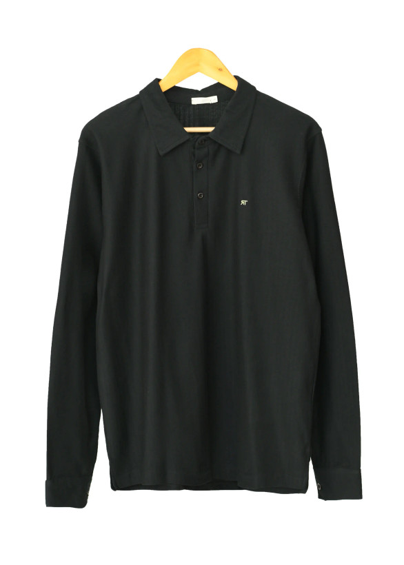 بلوز مردانه یقه دار آستین بلند